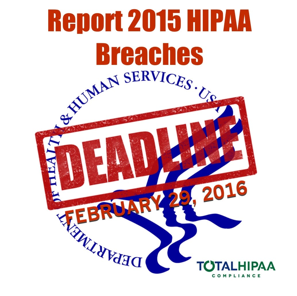 It’s Time to Report Small Breaches – Don’t Miss the Deadline