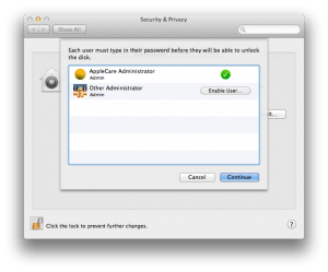 mac window filevault