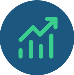 Positive Growth Chart Icon